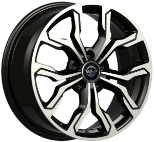 Informacin de ALFA WD002, GLOSSY BLACK POLISHED, 5X110, 18 x 8"